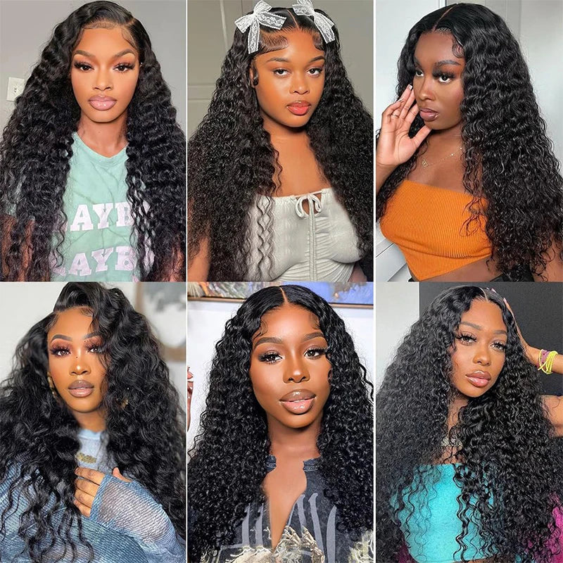 Water Wave Lace Front Wigs