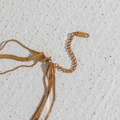 Thin Chain Layer Necklace