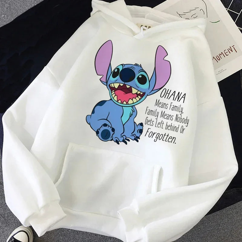 Cartoon Stitch Hoodies