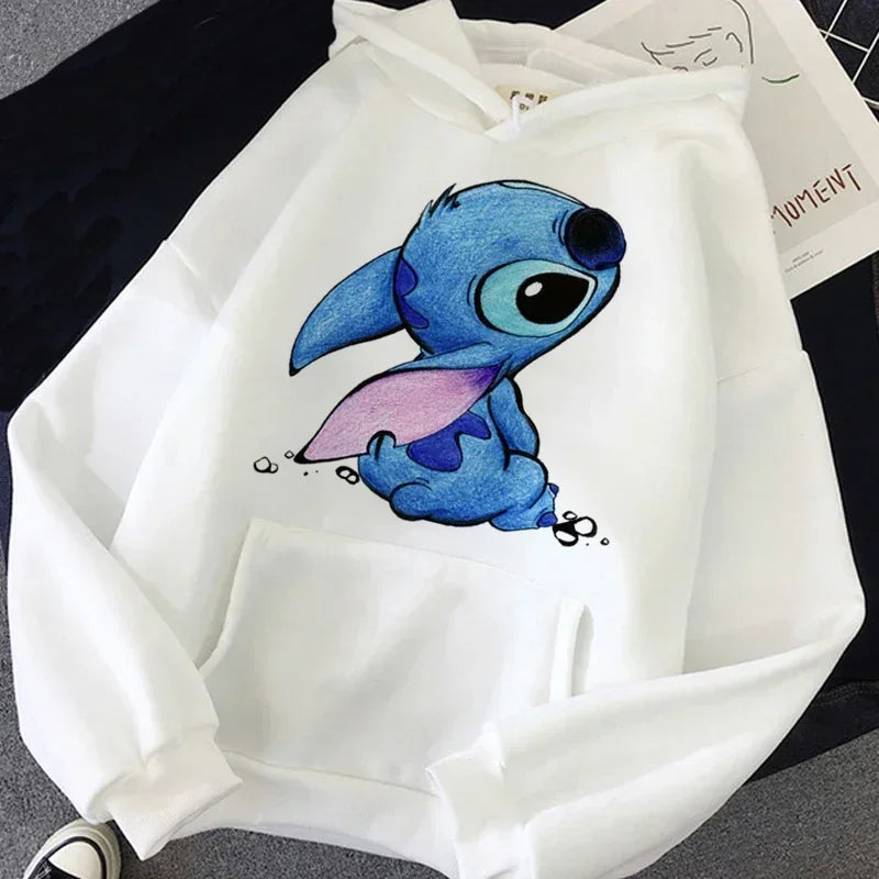 Cartoon Stitch Hoodies