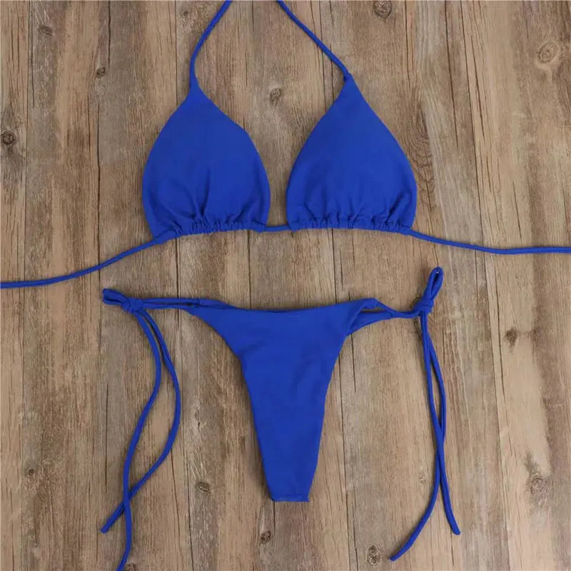 Summer Swimsuit Women Sexy Bikini Set