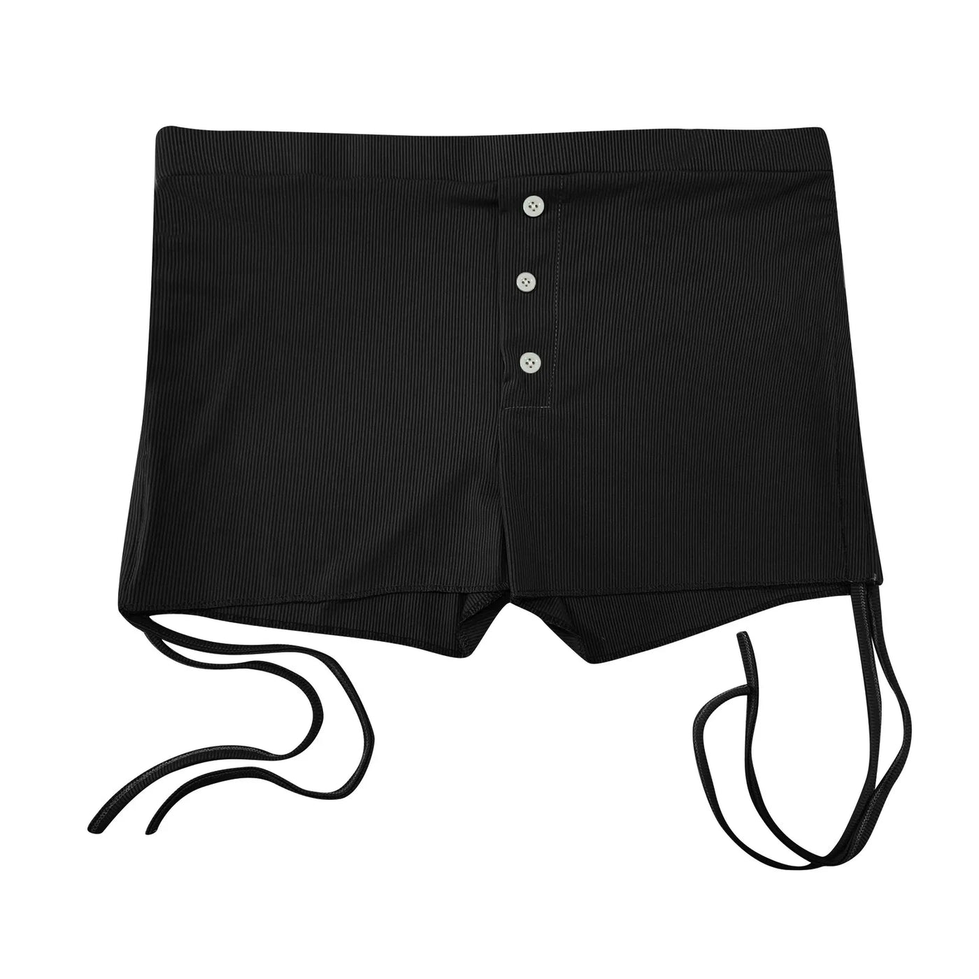 Drawstring Package Hip Shorts Solid Colour Casual Shorts