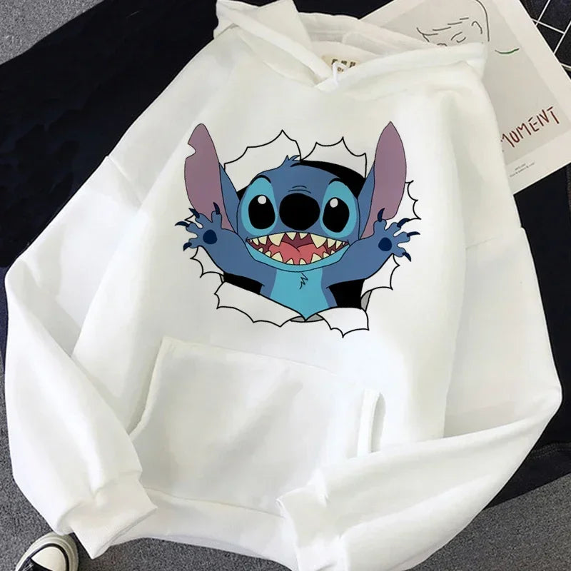 Cartoon Stitch Hoodies