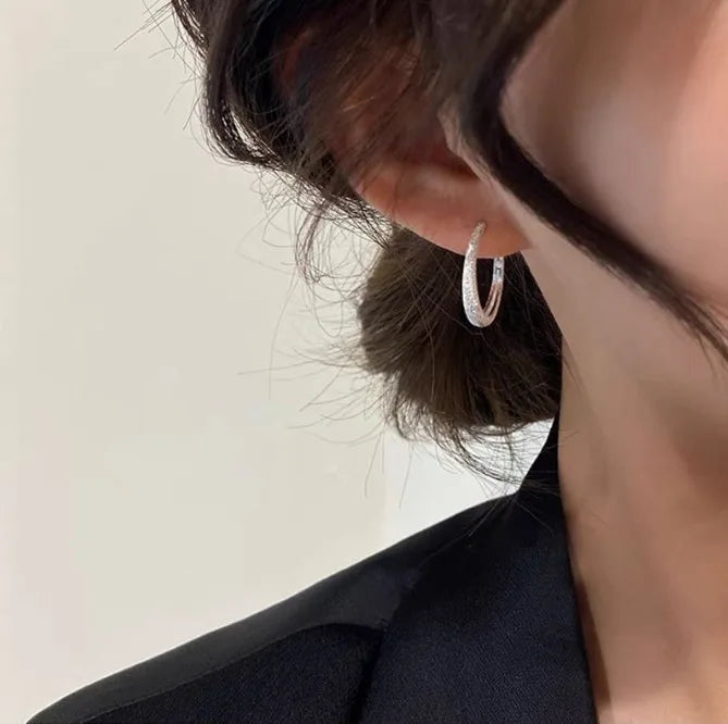 Geometric Hoop Earrings