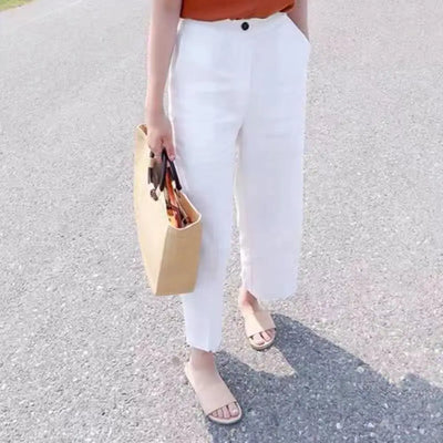 Long Pants Stylish High Waist Women Pants