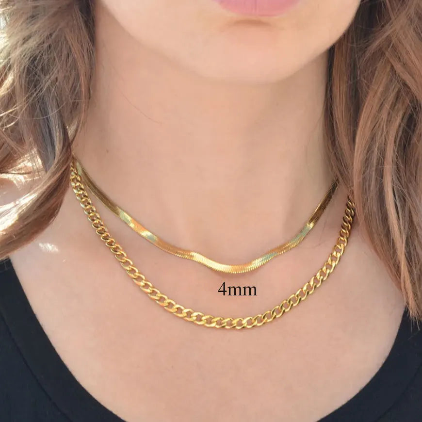 Herringbone Chain Necklace