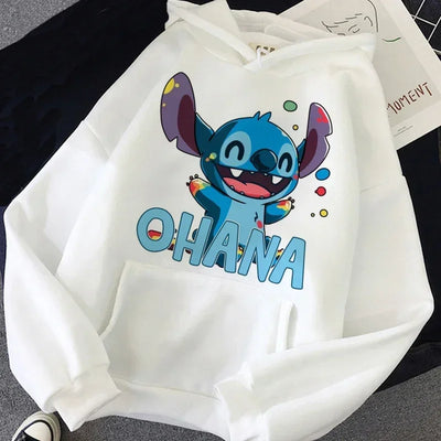 Cartoon Stitch Hoodies