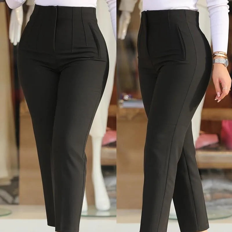 Office Wear High Waist Pants