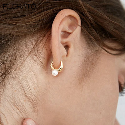 Clasp Hoop Earrings