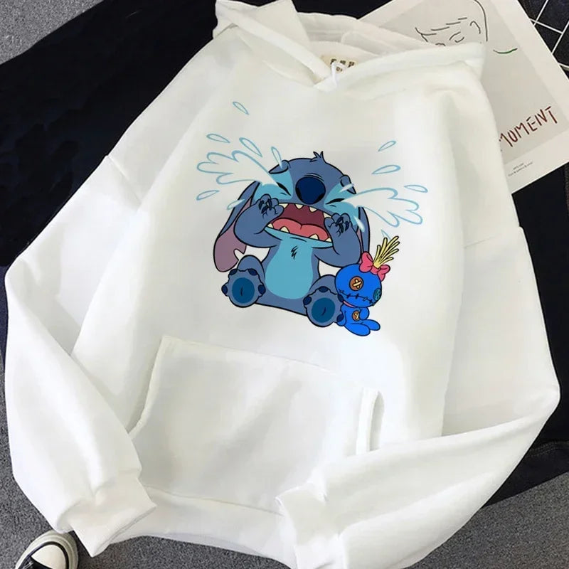 Cartoon Stitch Hoodies