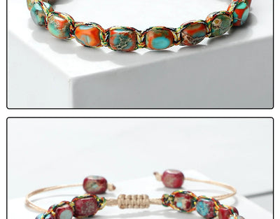 Imperial Stone Beaded Bracelet