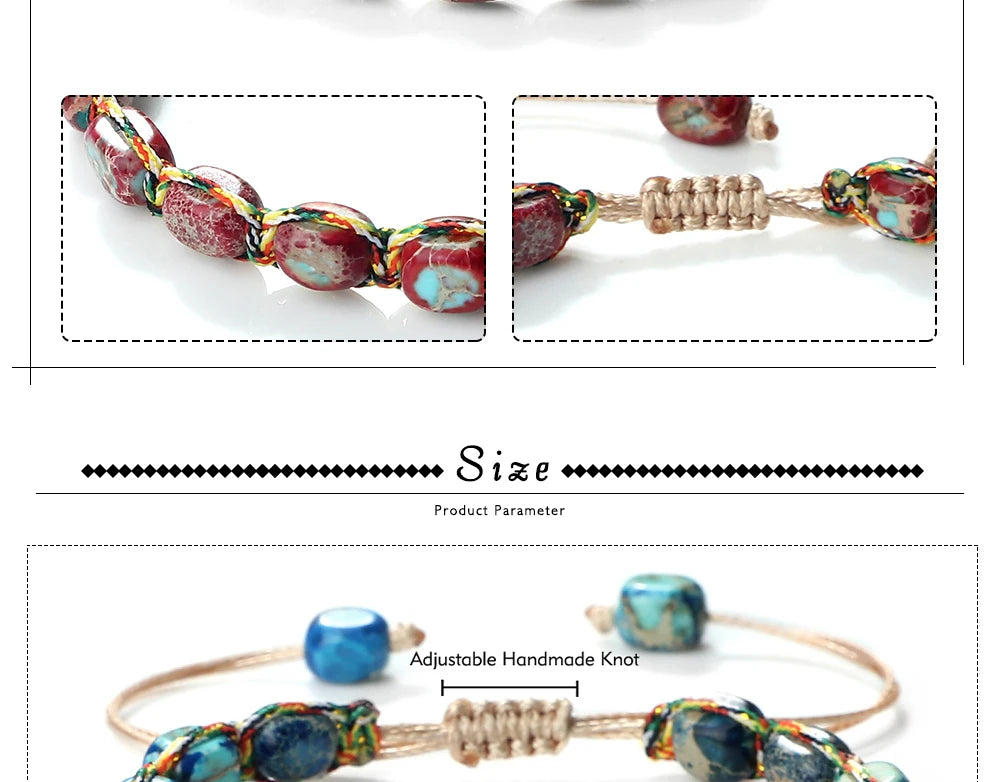 Imperial Stone Beaded Bracelet