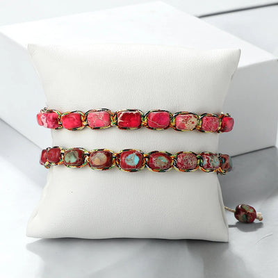 Imperial Stone Beaded Bracelet