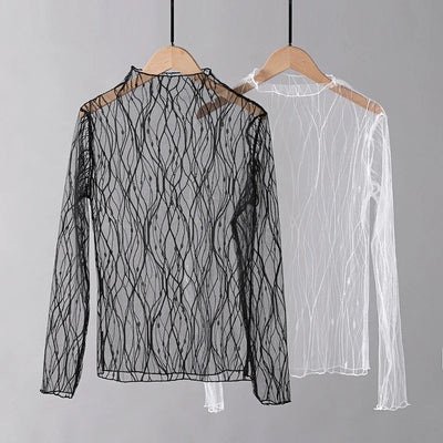 Elegant Lace T-shirt