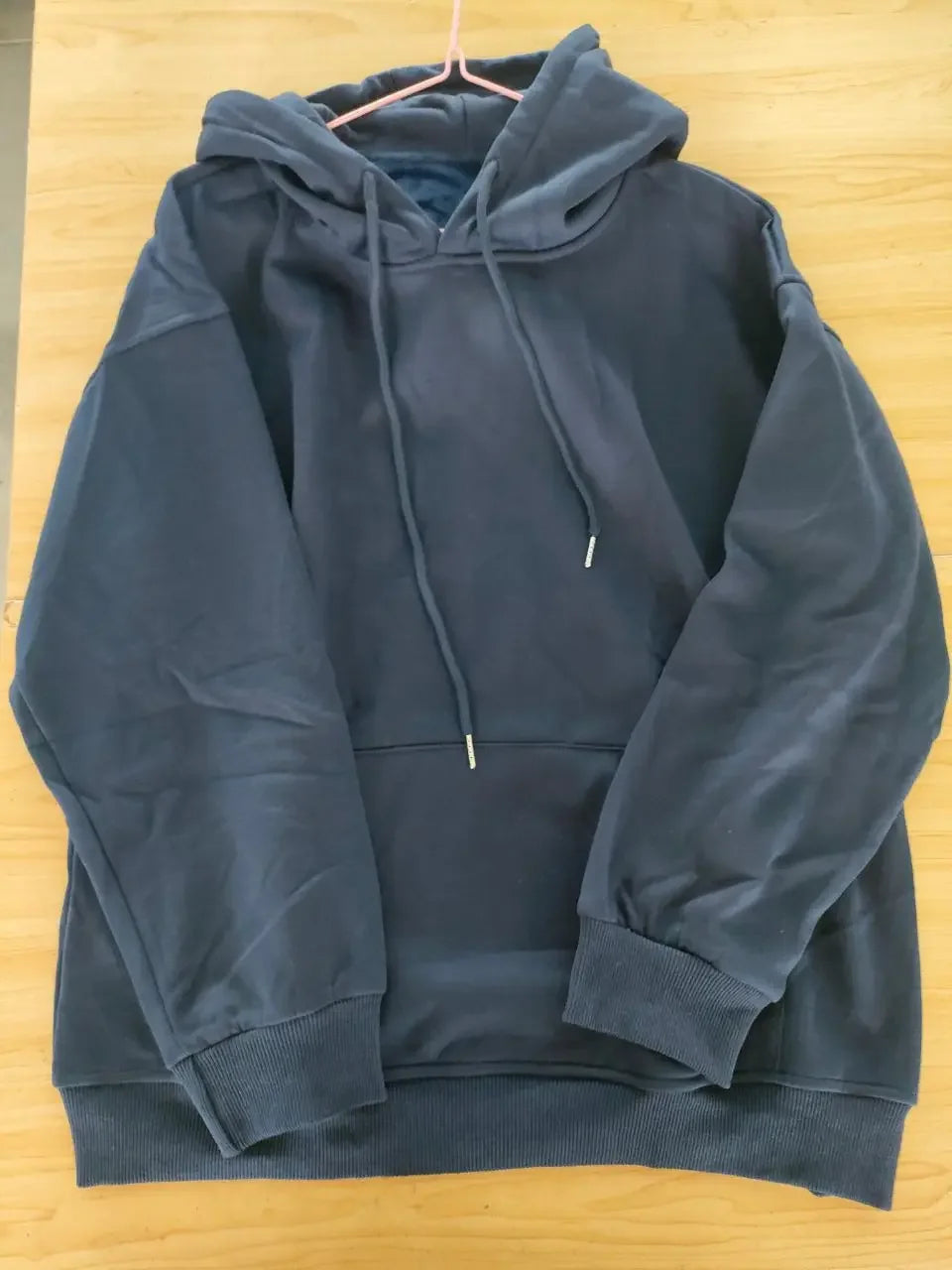 Autumn/Winter Fleece-Lined Hooded Sweatshirt