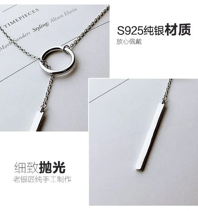 Letter Stainless Steel Necklace