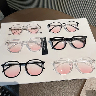 Gradient Pink Lenses Girls Decorative Glass