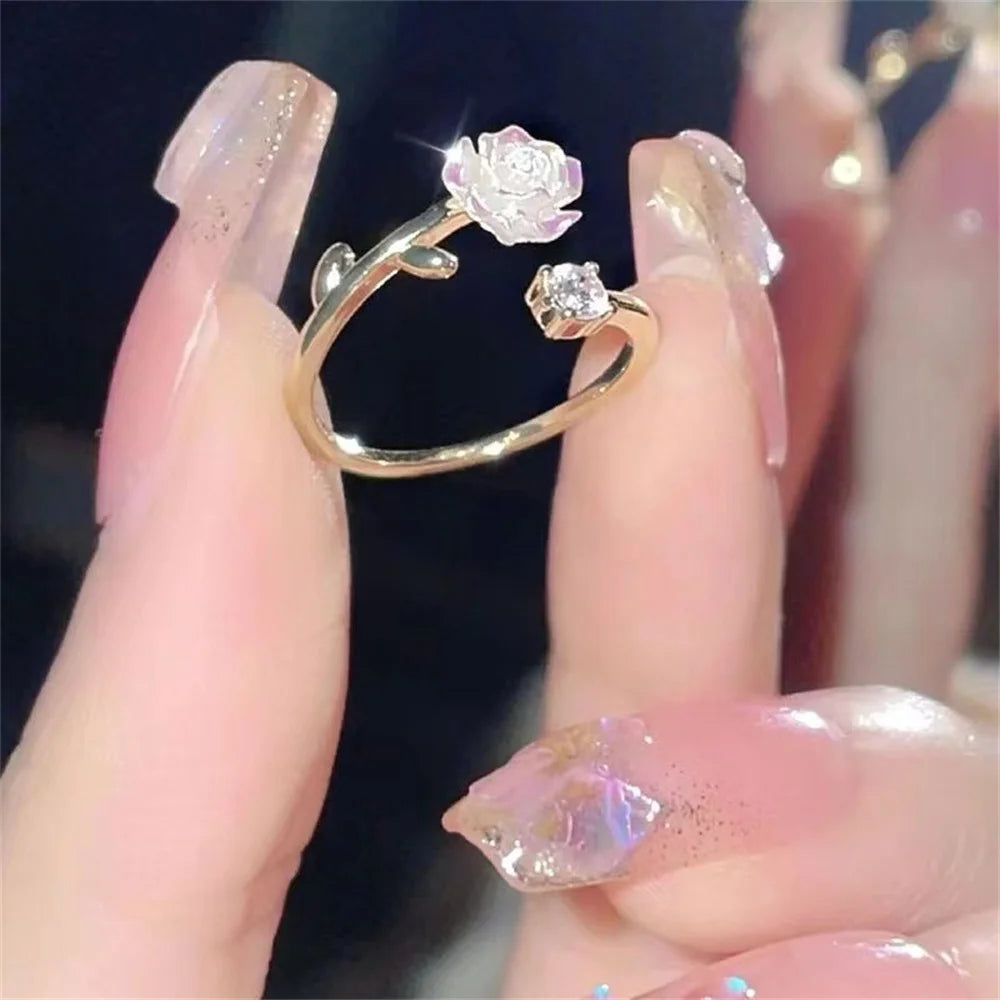 ROSE Flower Ring