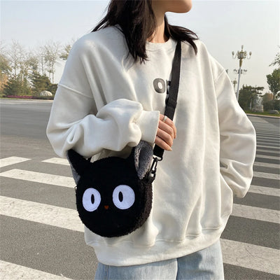 Cartoon Plush Shoulder Bag