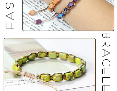 Imperial Stone Beaded Bracelet