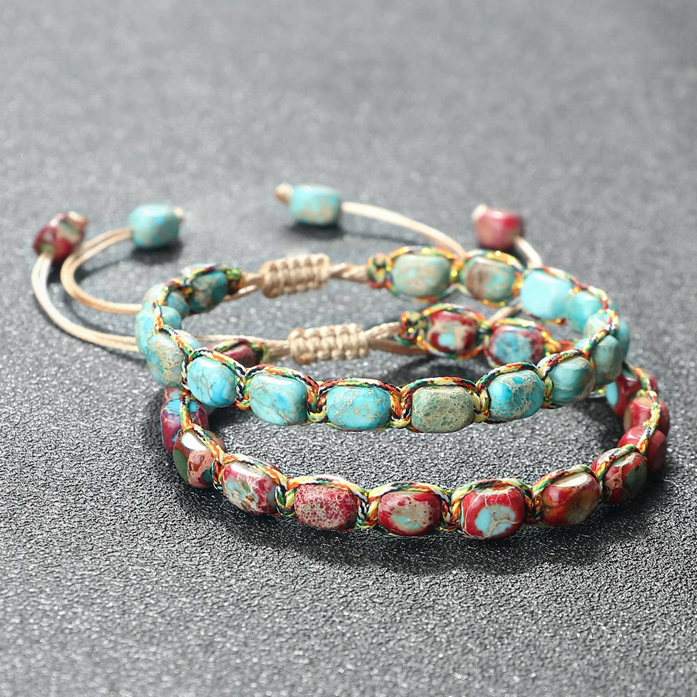 Imperial Stone Beaded Bracelet