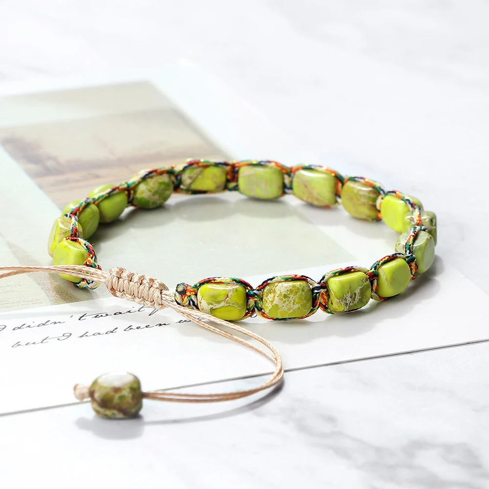 Imperial Stone Beaded Bracelet