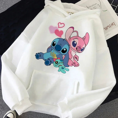 Cartoon Stitch Hoodies