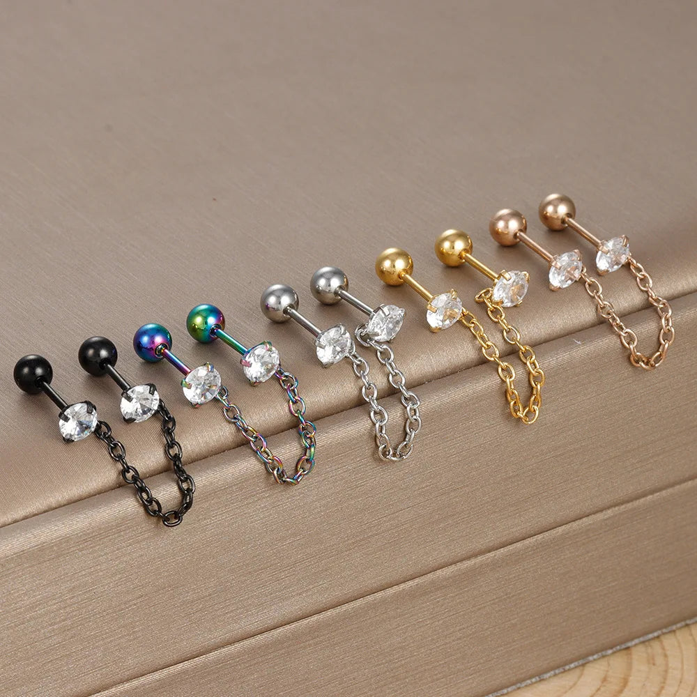 Stainless Steel Ear Studs