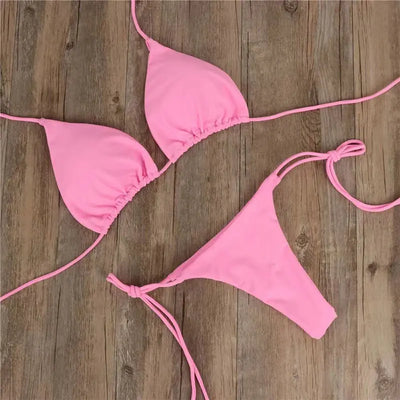 Summer Swimsuit Women Sexy Bikini Set