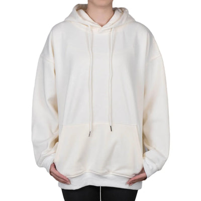 Autumn/Winter Fleece-Lined Hooded Sweatshirt