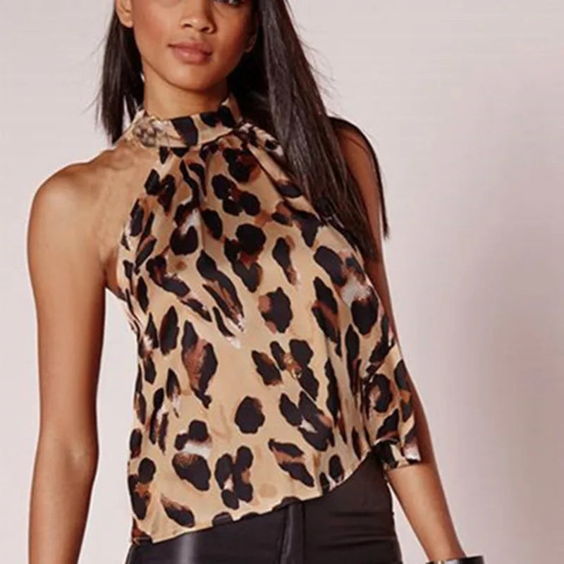 Leopard Print Shirts And Tops