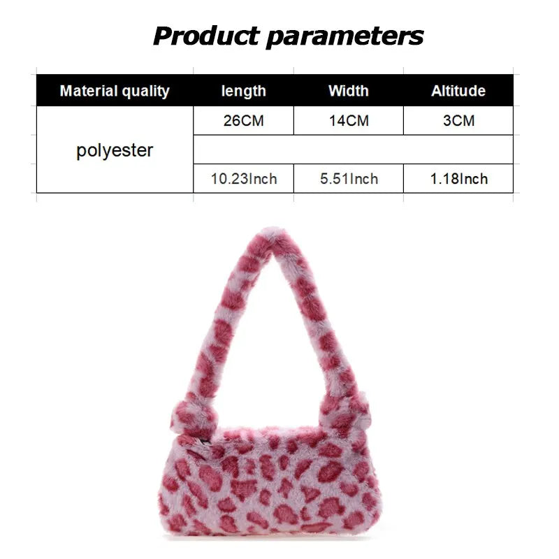 Cow Print Mini Shoulder Bags