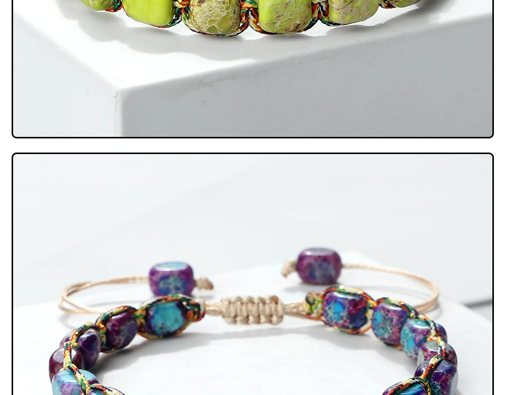 Imperial Stone Beaded Bracelet