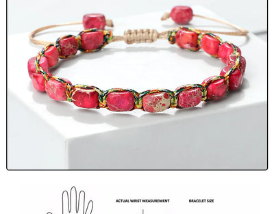 Imperial Stone Beaded Bracelet