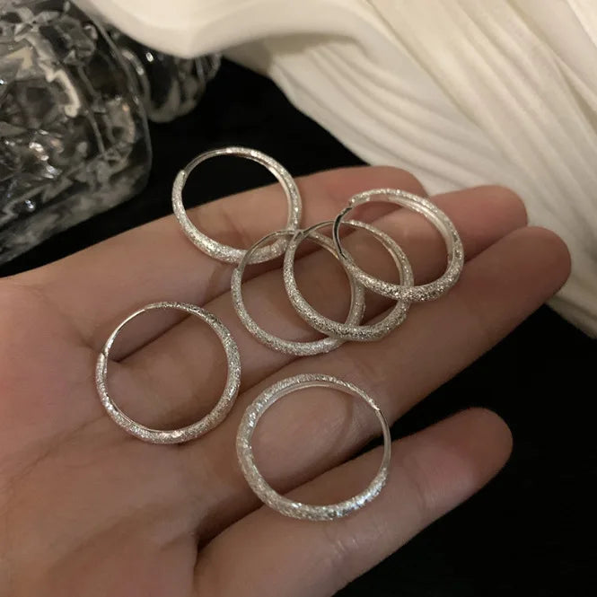 Geometric Hoop Earrings