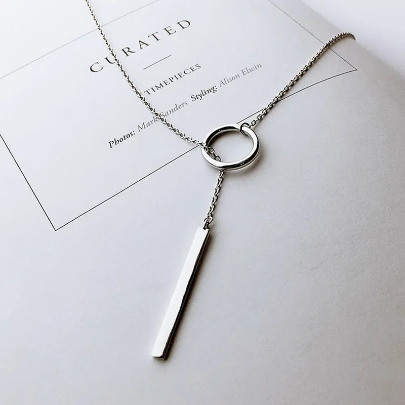 Letter Stainless Steel Necklace