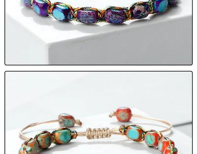 Imperial Stone Beaded Bracelet