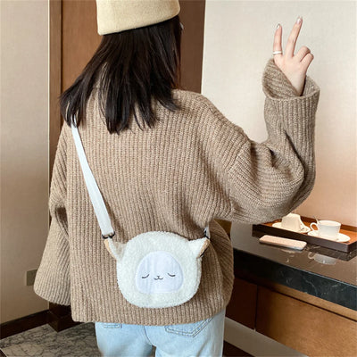 Cartoon Plush Shoulder Bag