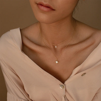 Minimalist double-layer Necklace